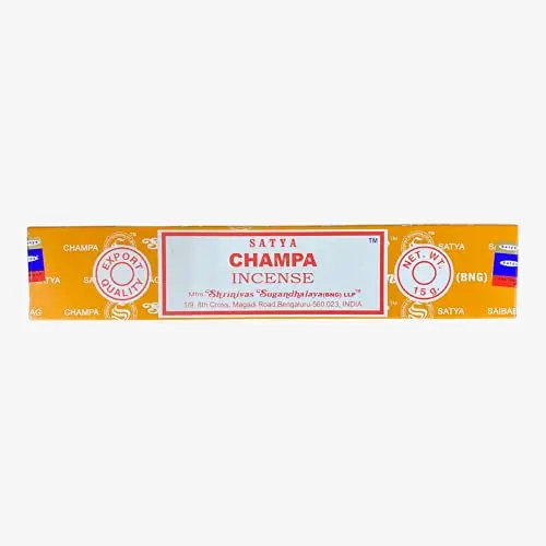 Kav Nag Champa Incense Gift Box – 4-Pack Authentic Fragranced Joss Sticks For Relaxation, Meditation & Home Aromatherapy 1