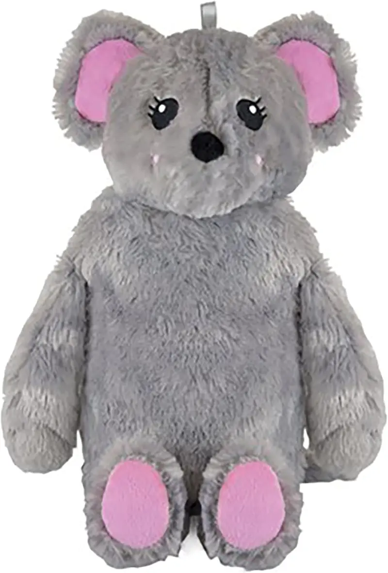 Kav Plush-Covered Hot Water Bottle – Soft Low-Pile Fleece Sleeve For Comfort & Safety 1