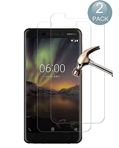 Kav Premium Tempered Glass Screen Protectors (9H Hardness) – Twin-Pack For Huawei, Lg, Nokia, Motorola & Samsung Devices 1