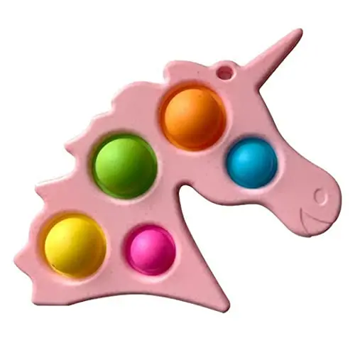 Kav Push-And-Pop Unicorn Fidget Toy – Sensory Bubble Pop Board For Stress Relief, Anxiety Reduction & Autism Support 1