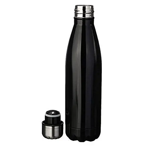 Kav Stainless Steel Insulated Water Bottle – 500Ml Cola-Shaped Flask, 24H Cold / 12H Hot 1
