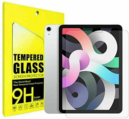 Kav Tempered Glass Screen Protector For Ipad Air (10.9″, 4Th Gen, 2020) – 0.33 Mm Anti-Scratch, Oil-Resistant, Shock-Absorbing Film 1