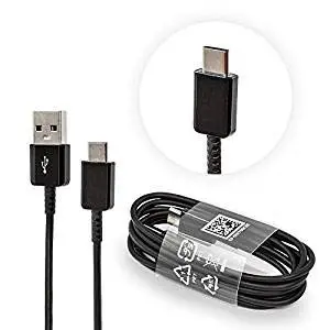 Kav Usb-C Charging & Data Cable For Samsung Galaxy A3/A5/A7/A8 (2017–2018), S8/S9 & C Series 1