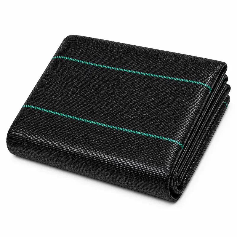 Kav Uv-Stabilized Weed Control Membrane – Permeable Ground Cover Fabric For Gardens, Patios, Landscaping & Pathways 1