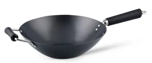 Ken Hom 12.2-Inch Non-Stick Carbon Steel Stir-Fry Wok 1