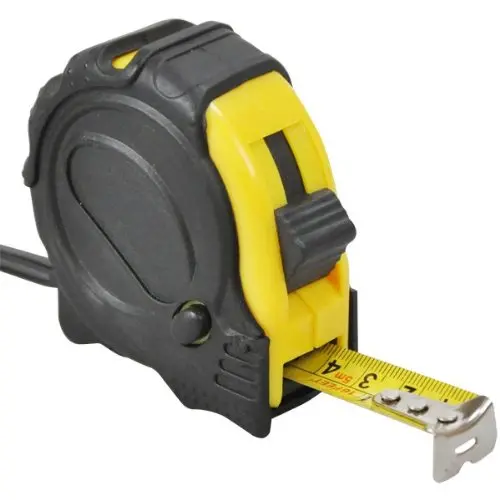 Kingfisher 10-Meter Retractable Tape Measure – Durable Black And Yellow Design 1