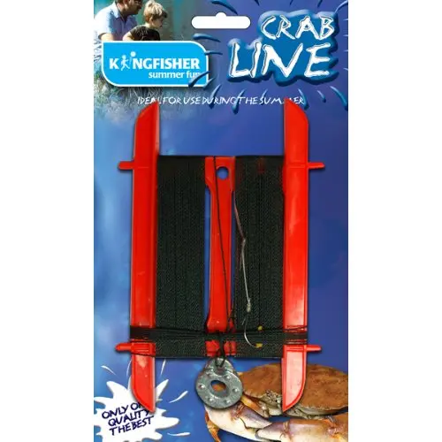Kingfisher Ga027 Unisex Crab-Themed Fishing Line – Vibrant Red 1