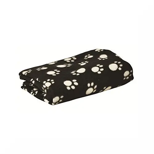 Kingfisher Paw Print Pet Blanket – 120 X 145 Cm Polyester Dog & Cat Bed 1
