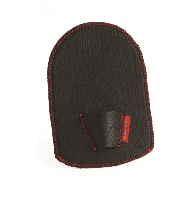 Kitchen Grips Finger-Loop Heat-Resistant Pot Grabber In Black 1