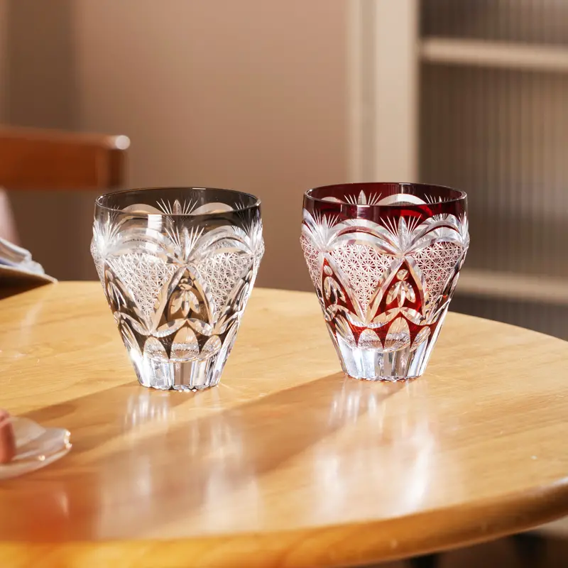 Kohaku Sakura Edo Kiriko Whisky Glass Collection – Limited Edition 1