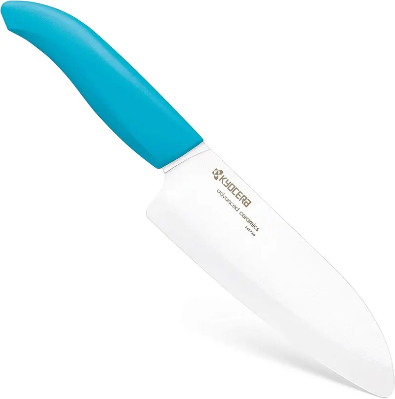 Kyocera Revolution 5.5-Inch Santoku Knife – Ceramic Edge, 8 Bold Colors 4