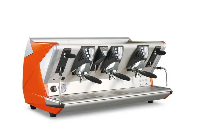 La San Marco 100 E Three-Group Commercial Espresso Machine 1