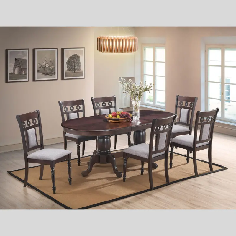 Lakewood Solid Wood Dining Set 1