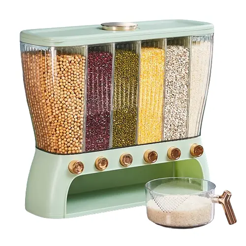 Large-Volume Grain & Dry Goods Storage Dispenser 1