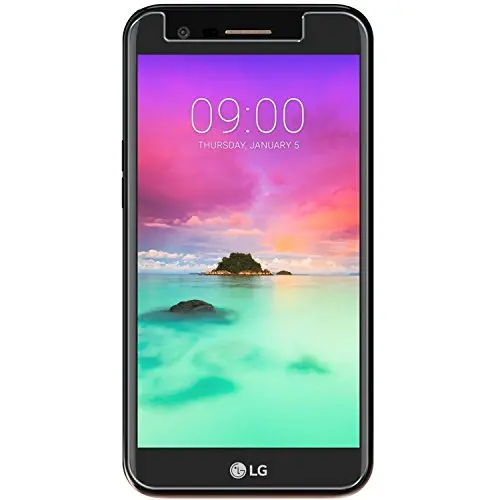 Lg K4 (2017) Tempered Glass Screen Protector – 2-Pack, Invisible Clear Display Shield 1