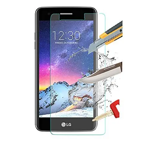 Lg K8 (2017) Tempered Glass Screen Protector – Pack Of 2, Invisible Hd Protection 1