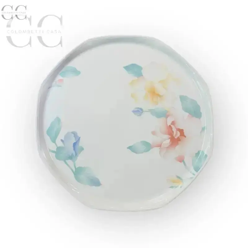 Limoges Octagonal Cake Plate – Premium French Porcelain Serving Dish 1