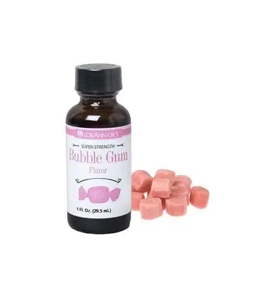 Lorann Bubblegum Flavor Oil – 1 Oz Concentrated Extract 1