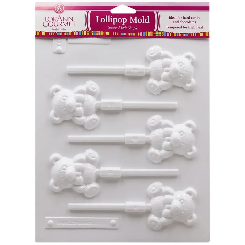 Lorann Gourmet Lollipop Sheet Molds – 15+ Creative Patterns 2