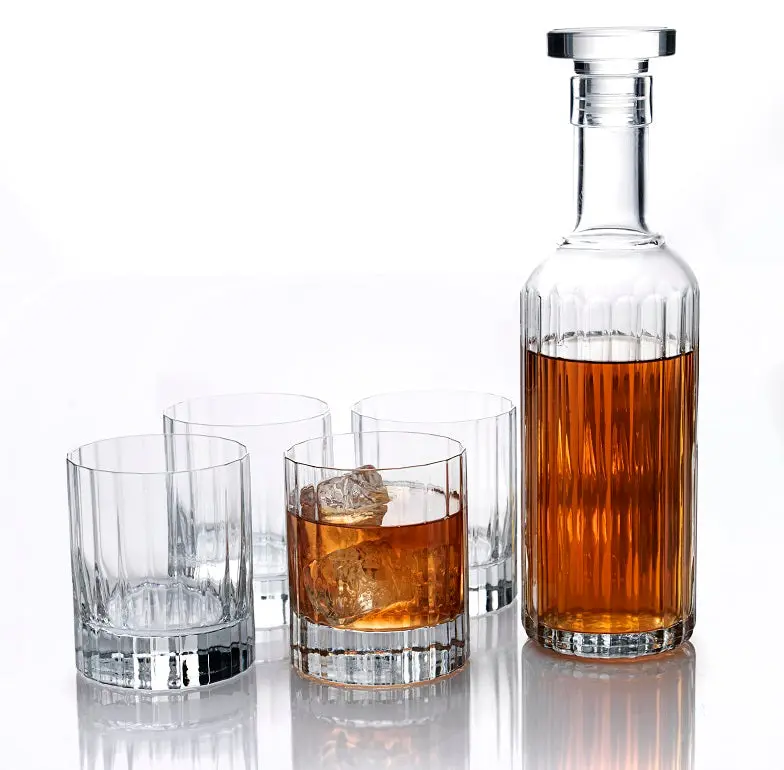Luigi Bormioli Rocco Bach 6-Piece Lead-Free Crystal Whisky Tumbler Set 1