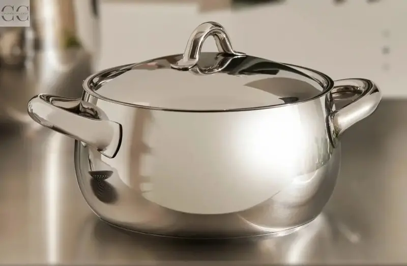 Mami Double-Handle Covered Saucepan By Alessi 1
