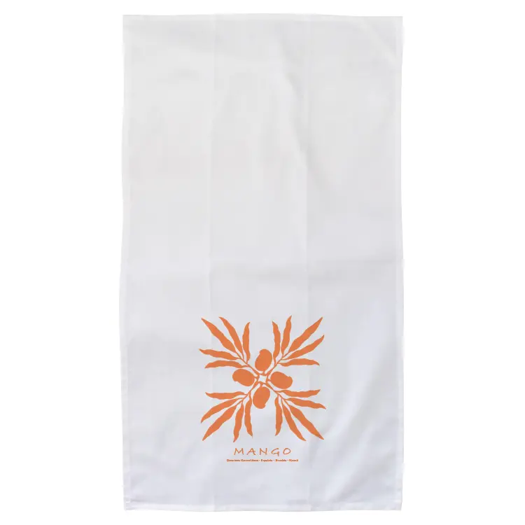 Mango Motif Flour Sack Kitchen Towel – Made In Hawai'I 1