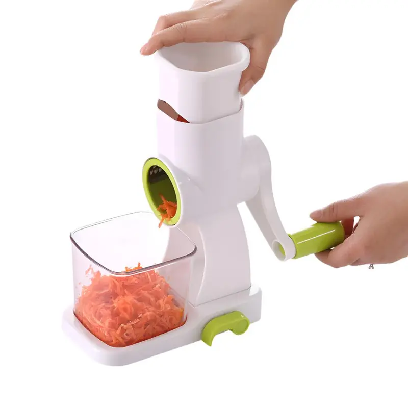 Manual Rotary Vegetable Grater And Shredder 1