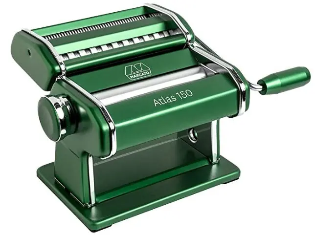 Marcato Atlas 150 Pasta Maker In Hunter Green – Hand-Cranked Wellness Edition 1
