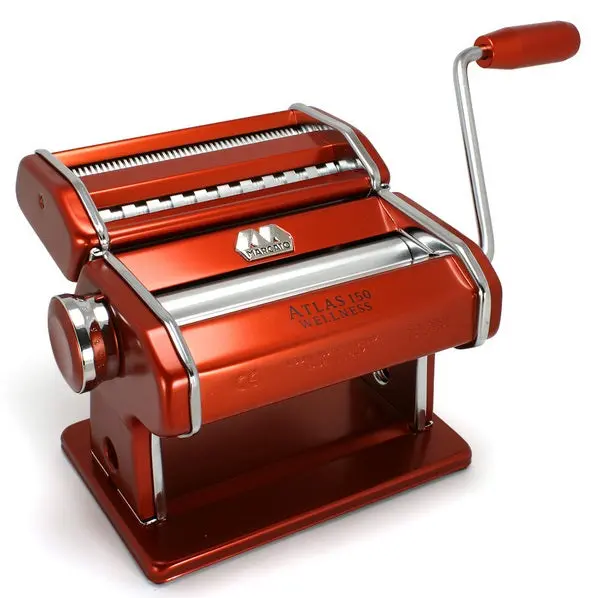 Marcato Atlas 150 Red Wellness Pasta Machine 1