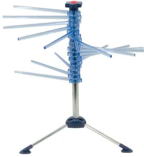 Marcato Atlas Blue Pasta Drying Rack For Fresh Homemade Noodles 1