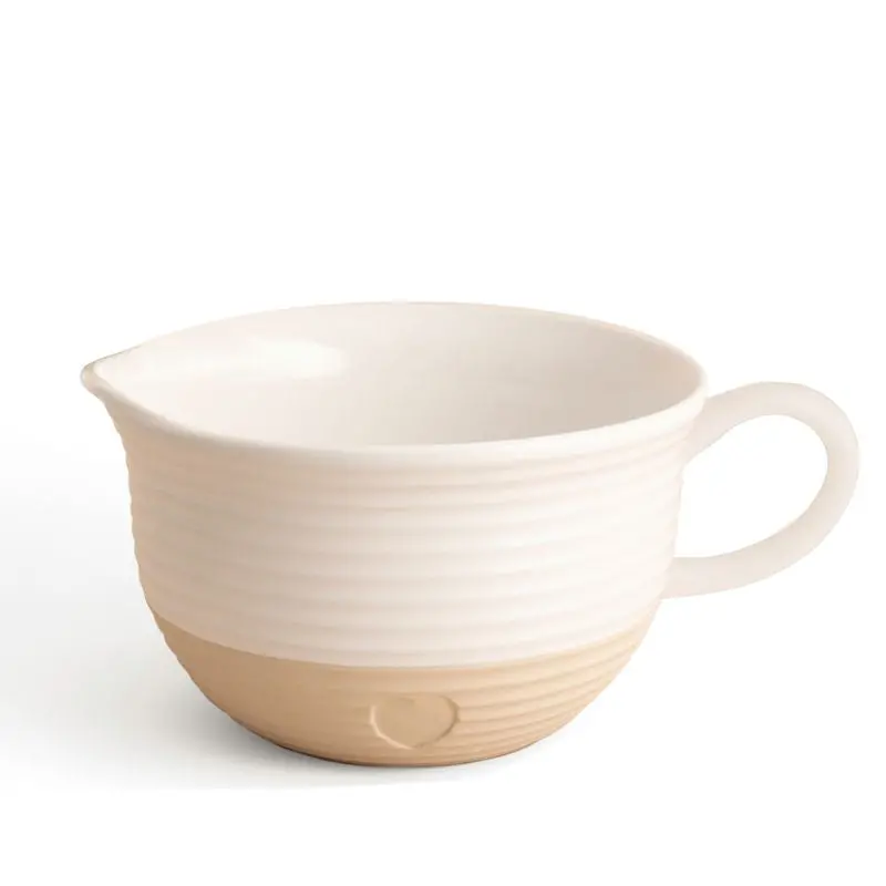 Mason Cash Rustic 2-Liter Batter Bowl In Cream 1