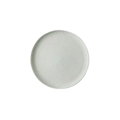 Matte White Japanese Stoneware Plate 2