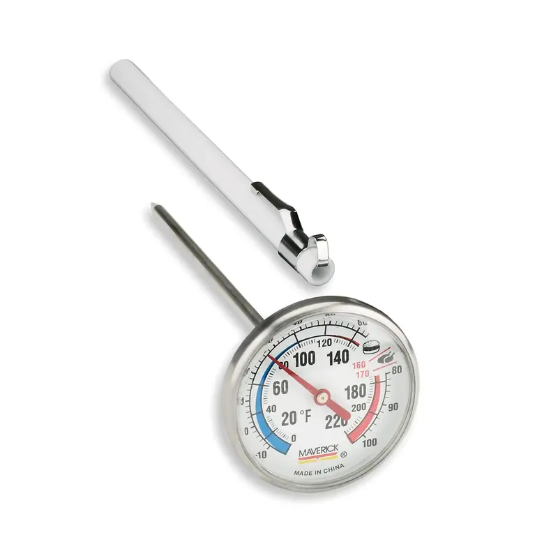 Maverick Large-Dial Instant-Read Thermometer For Fast Food Checks 1