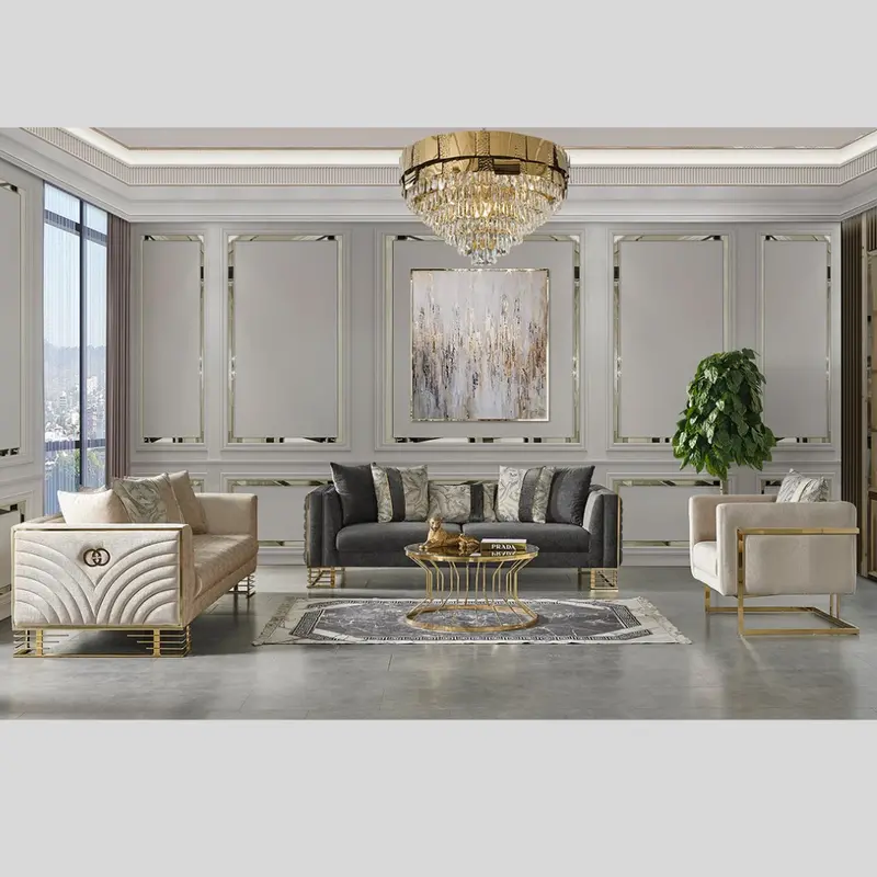 Medusa Modern 3-Piece Sofa Collection 1