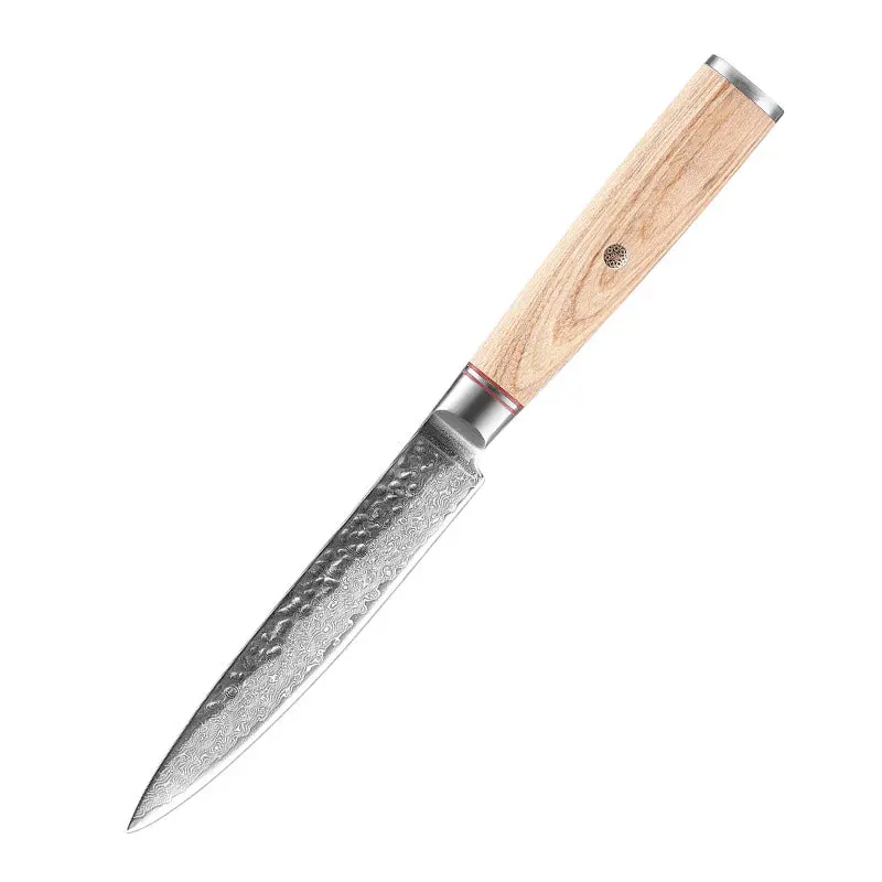 Melaleuca Damascus Petty Knife – Precision Paring Blade 1