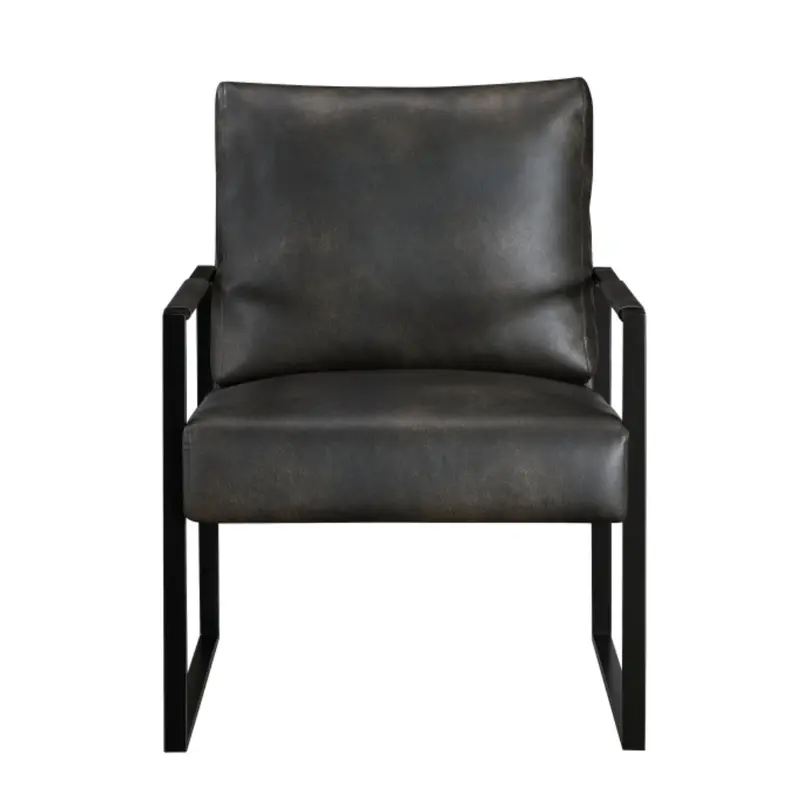 Metal-Accent Accent Chair – Stylish Statement Seating 1