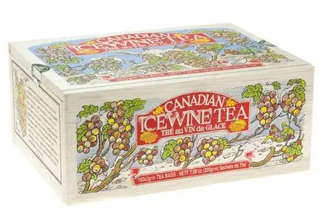 Metropolitan Tea Co. Canadian Ice Wine–Infused Tea – 100-Count Box 1