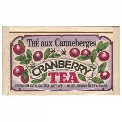 Metropolitan Tea Company Cranberry Herbal Infusion 1