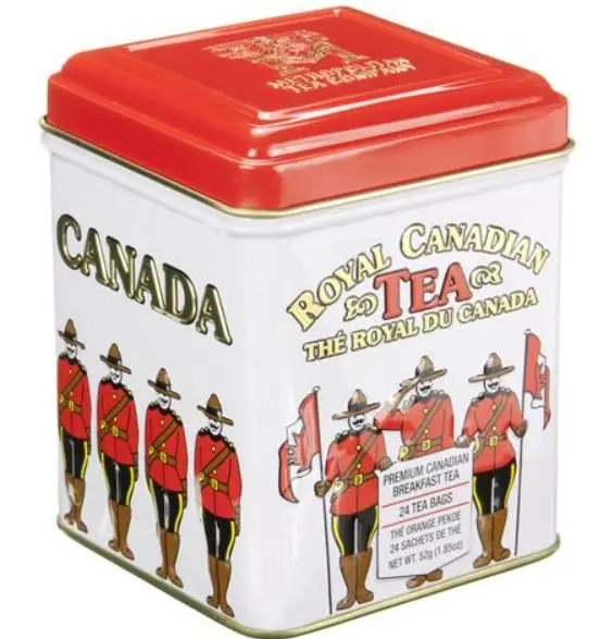 Metropolitan Tea Company Rcmp Canadian Breakfast Tea – 24-Count Souvenir Tin 1