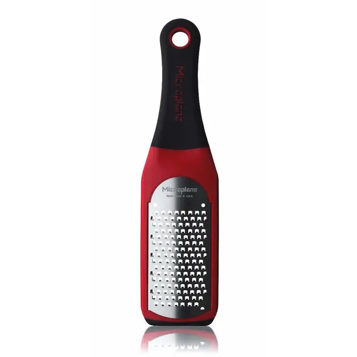 Microplane Artisan Coarse Grater In Red 1