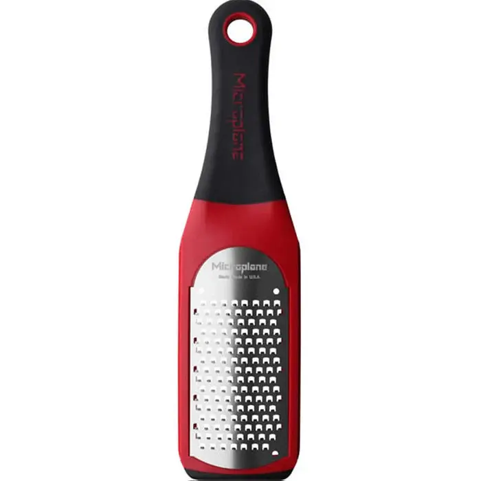 Microplane Artisan Fine Grater In Red 1