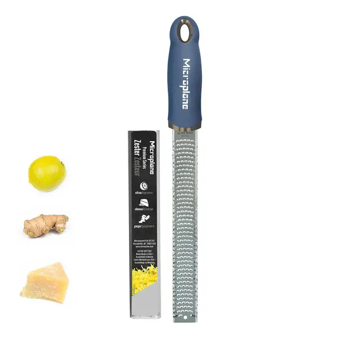 Microplane Premium Zester And Grater In Denim Blue 1