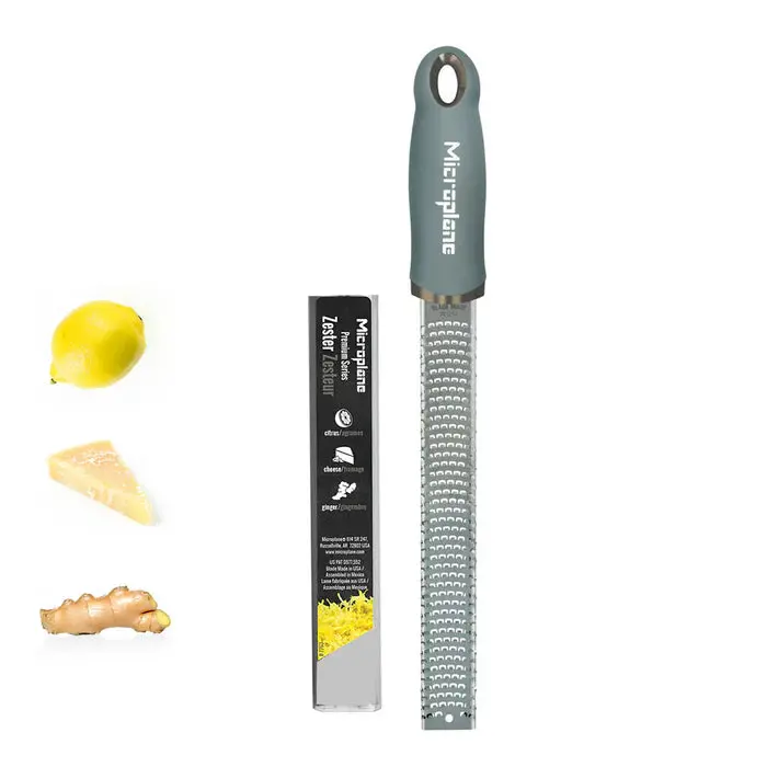 Microplane Premium Zester And Grater In Eucalyptus Green 1