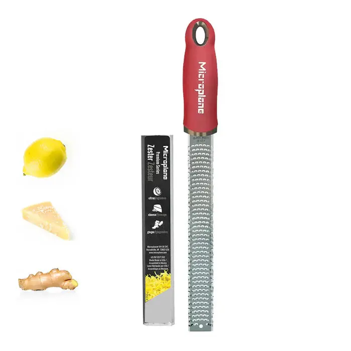 Microplane Premium Zester And Grater In Pomegranate Red 1