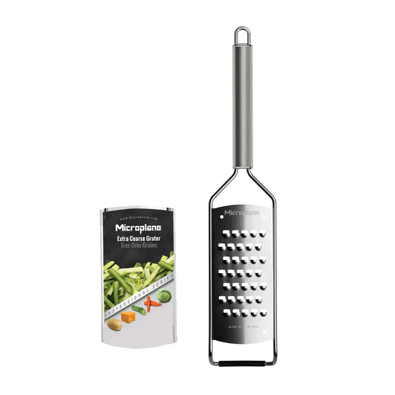 Microplane Professional Series 2.0 Extra-Coarse Grater – Commercial-Grade 1