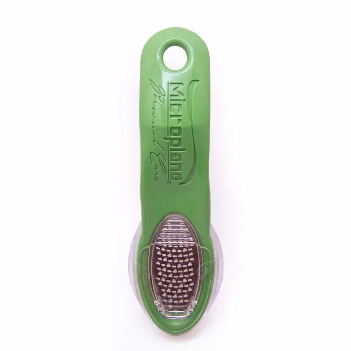 Microplane Vibrant Green Paddle Foot File – Exfoliating & Smoothing 1