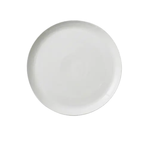 Minimalist White Japanese Ceramic Dinner Plate 2