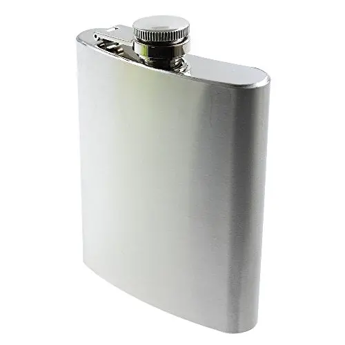 Mm Exclusive Stainless Steel Pocket Hip Flask – 200Ml Leak-Proof Design For Whiskey, Vodka & Wine 1
