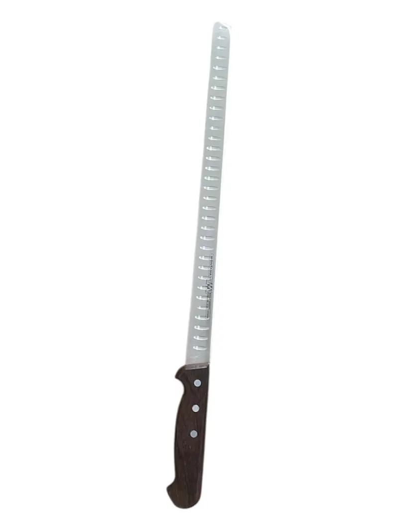 Montana Salmon Knife – 32 Cm Stainless Steel Blade With Wooden Handle 1