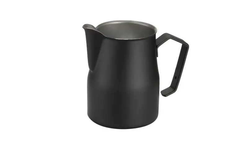 Motta Professional 500Ml Black Stainless Steel Milk Jug 1